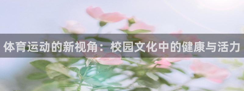 vsport体育：体育运动的新视角：校园文化中的健康与活力